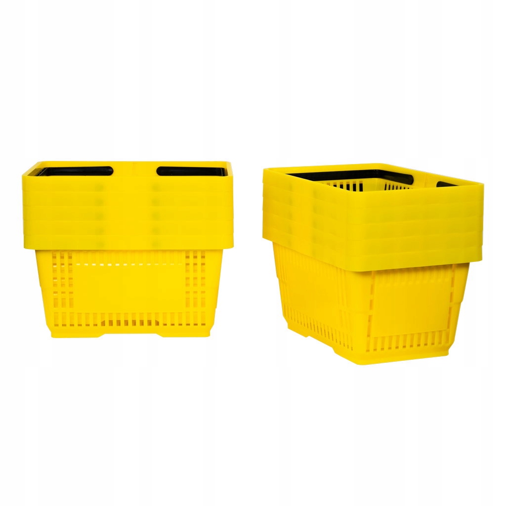 Mega-M MTP000869 nákupný košík žltý 22 l